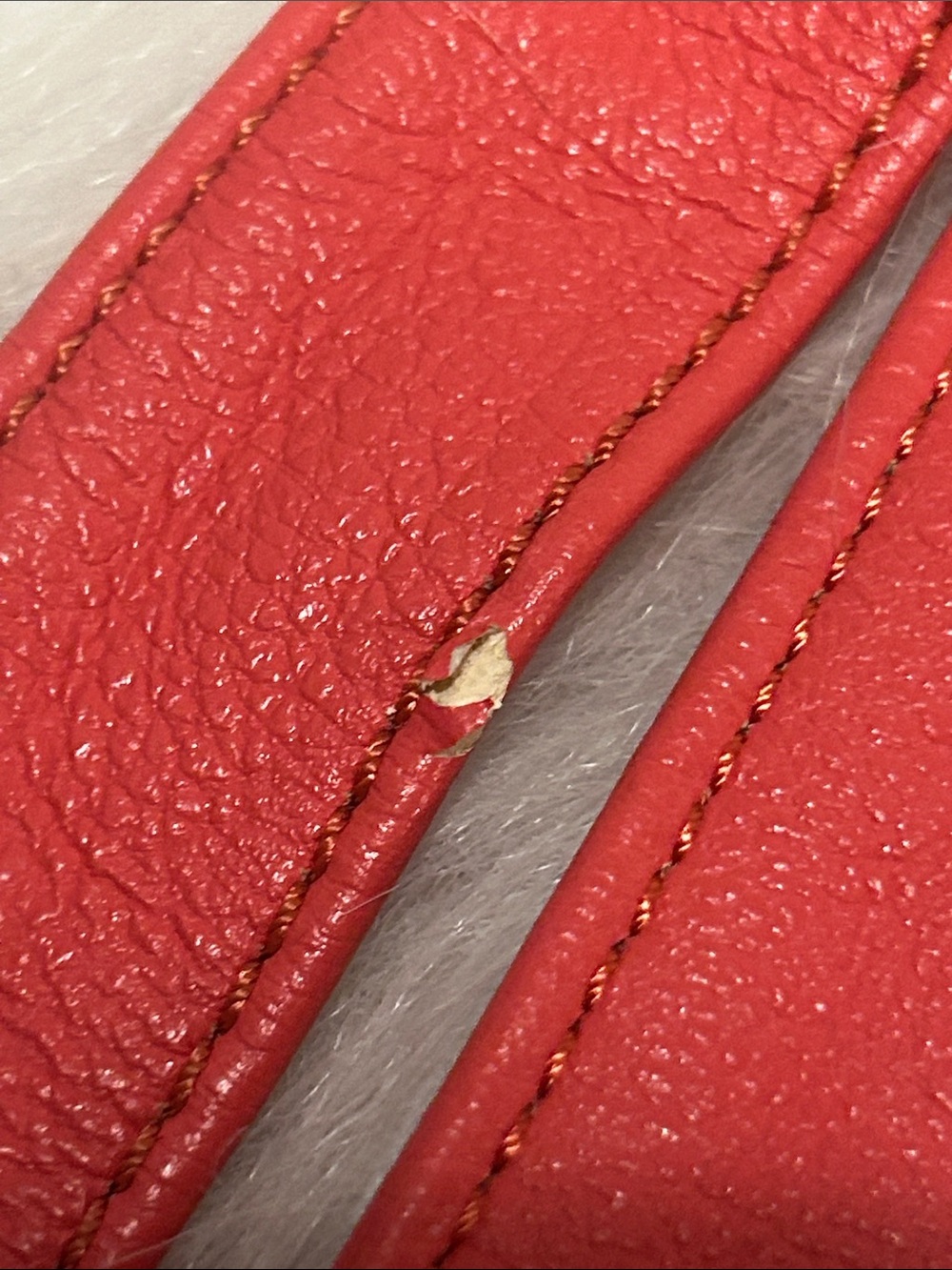 Steve Madden Red and Black Shoulder Satchel with Removable Strap - Picture 4 of 14